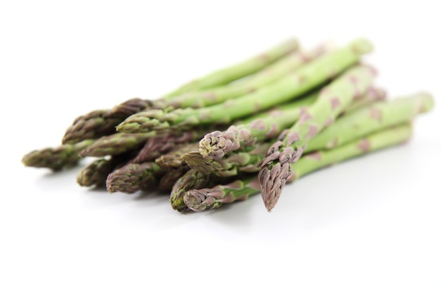 stalks of asparagus